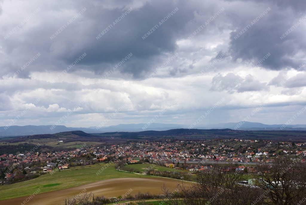 Tájkép - Mogyoród - Kilátás a Szent László kilátóból