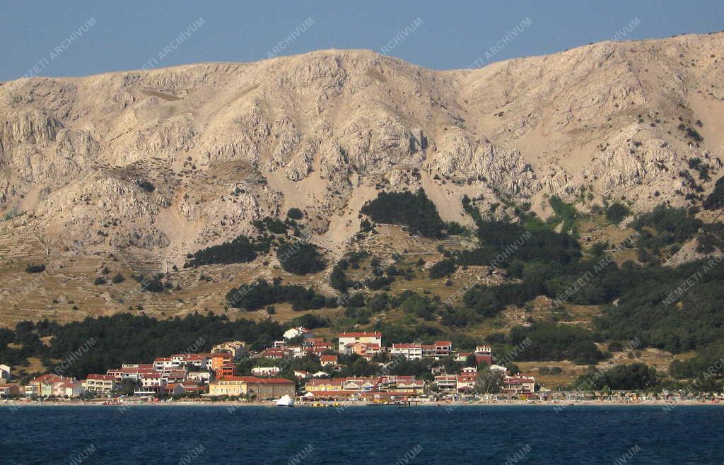 Horvátország - Krk sziget - Baska - Adria-part