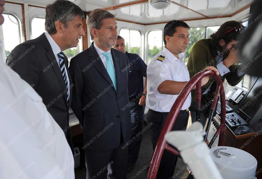 Johannes Hahn látogatása Ausztriában