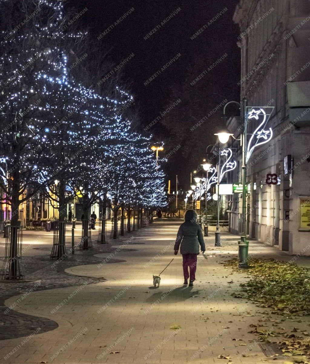 Városkép - Budapest - Karácsonyi díszkivilágítás