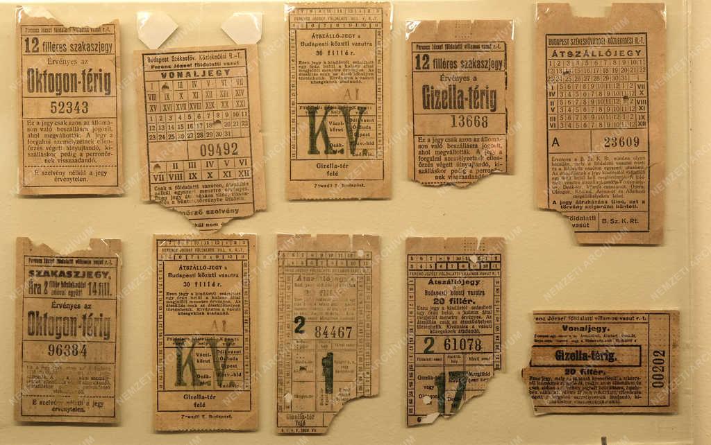 Közlekedés - Budapest - Földalatti Vasúti Múzeum 