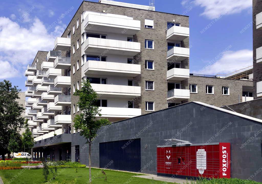 Városkép - Budapest - Kassák Residence LIVING lakópark Angyalföldön