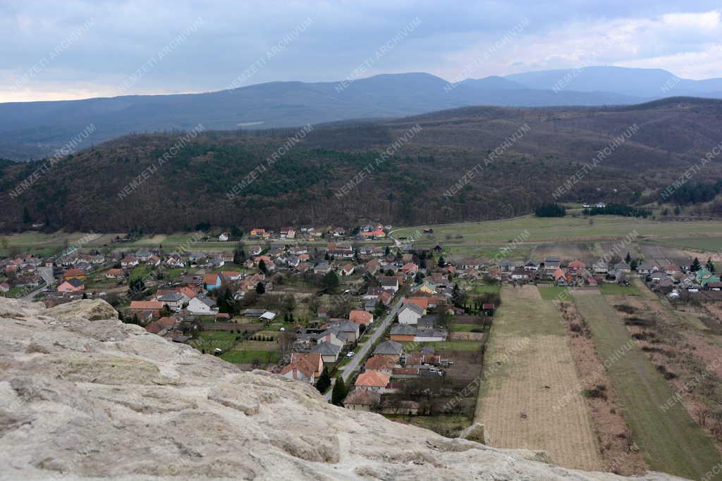 Tájkép - Sirok - Sirok látképe