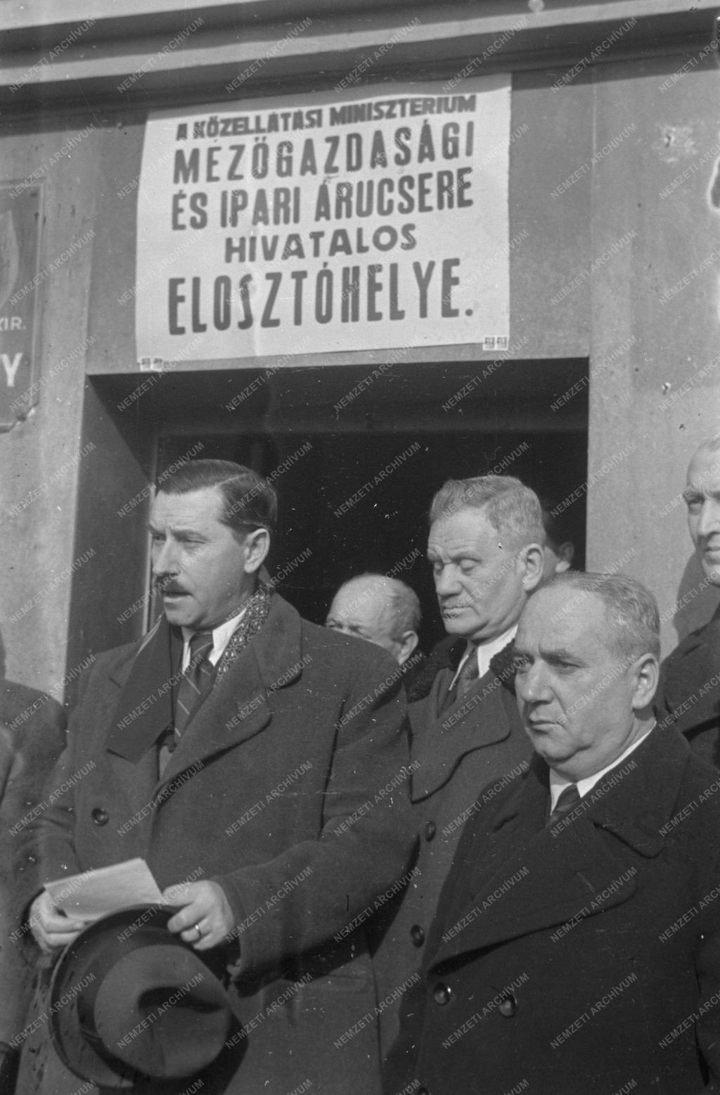 Ipari és mezőgazd. csereakció