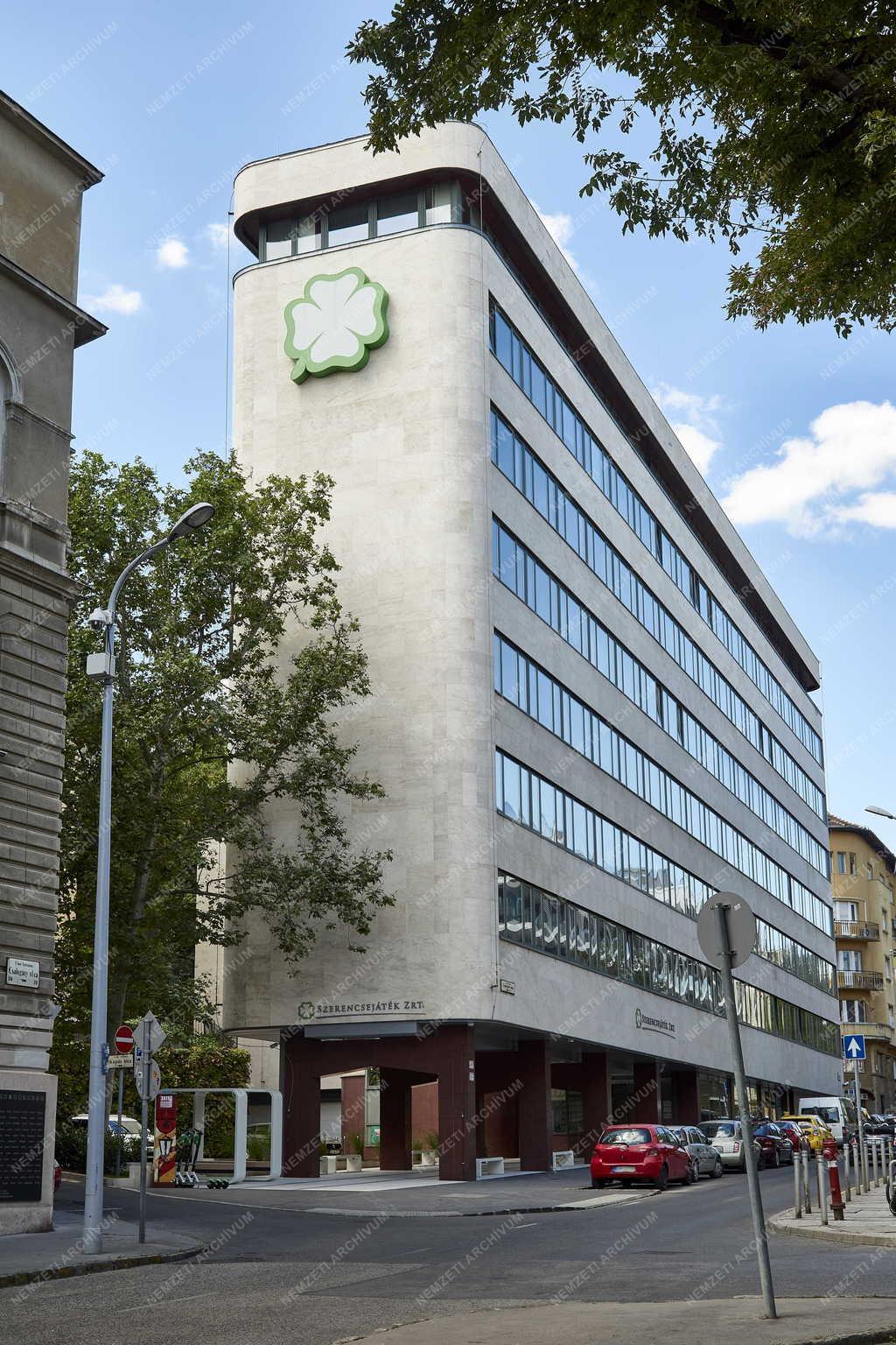 Városkép - Budapest - Szerencsejáték Zrt. székháza