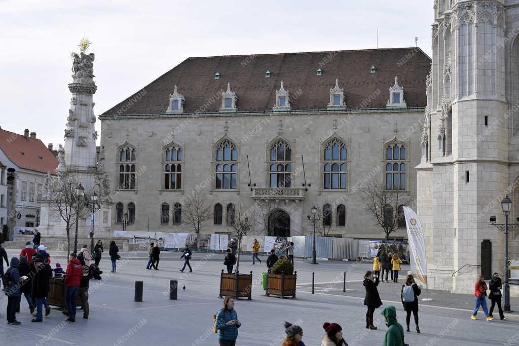 Városkép - Budapest - Szentháromság tér