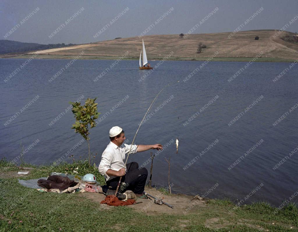 Tájkép - Orfűi-tó