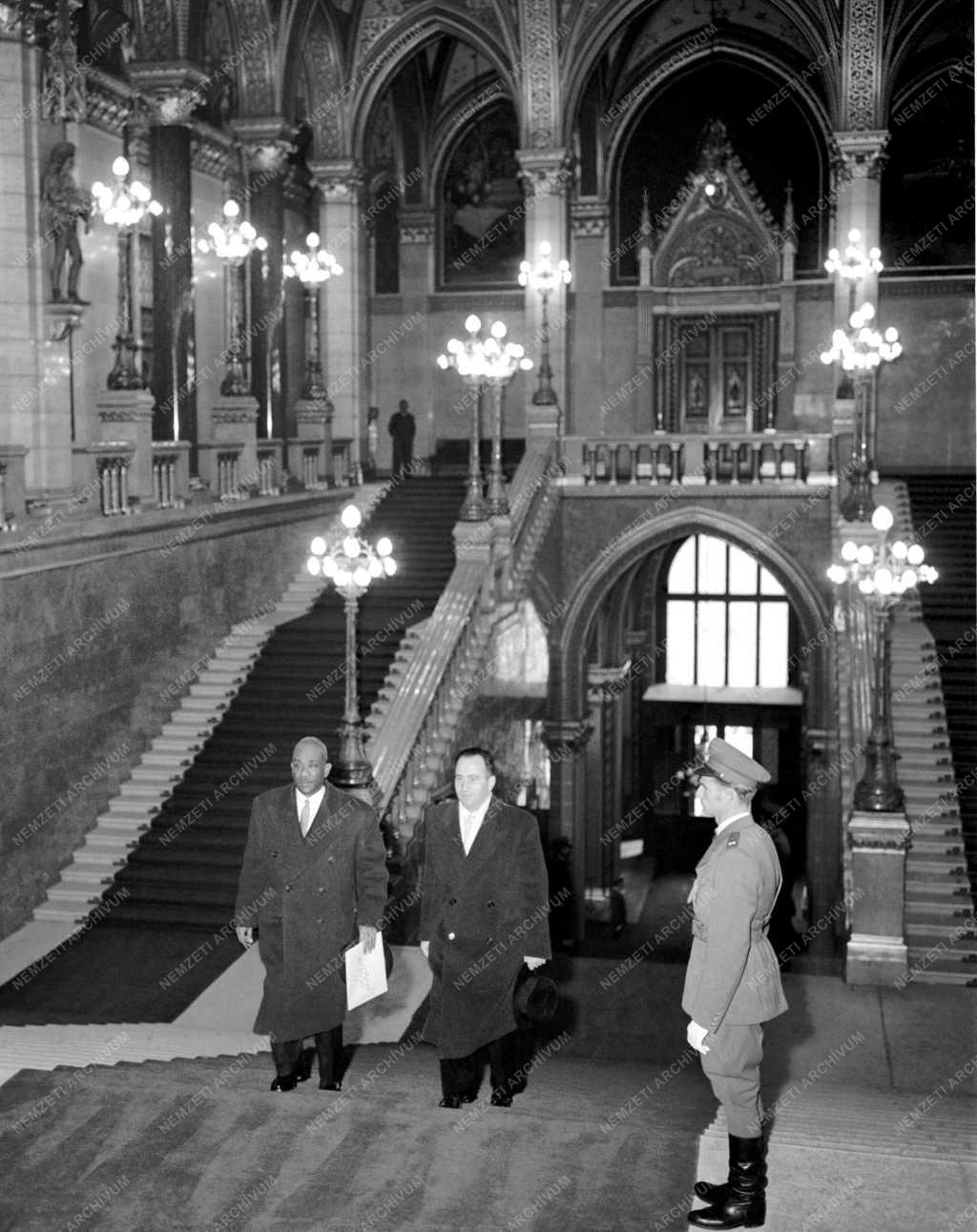 Külkapcsolat - Szudán nagykövete a Parlamentben