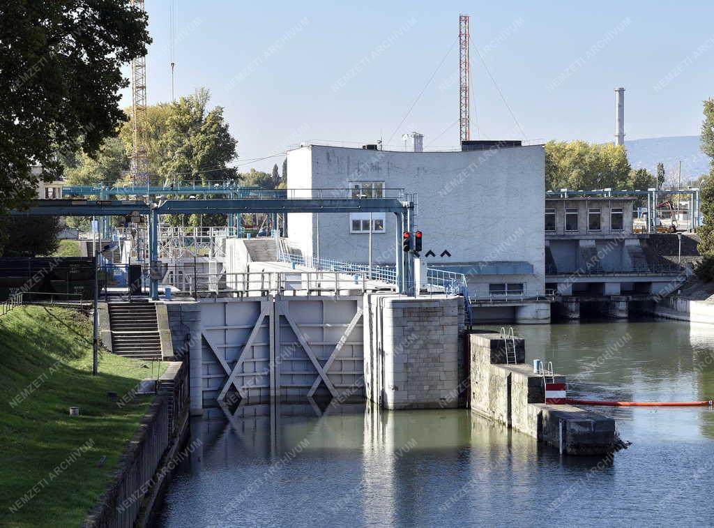 Közlekedés - Budapest - Kvassay-zsilip