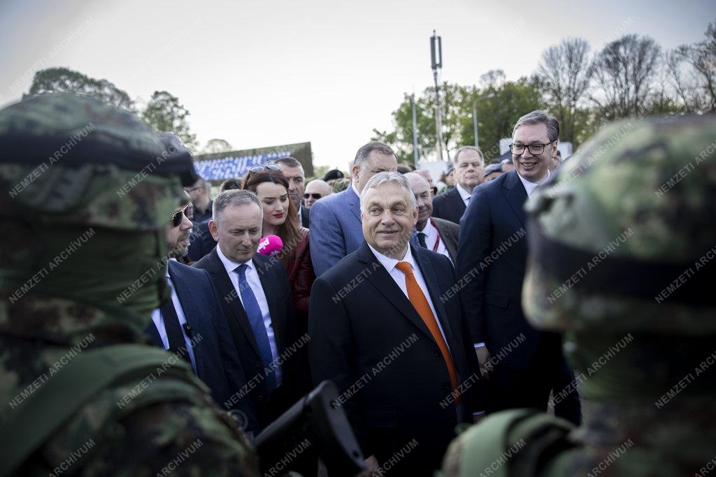 Orbán Viktor Szerbiában 