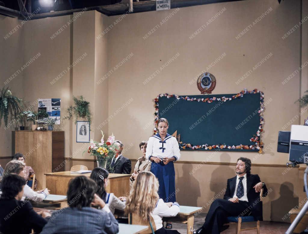 Kultúra - Film - Az Érettségi bankett után című tv-film forgatása
