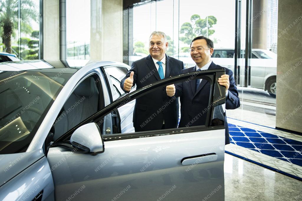 Orbán Viktor Kínában