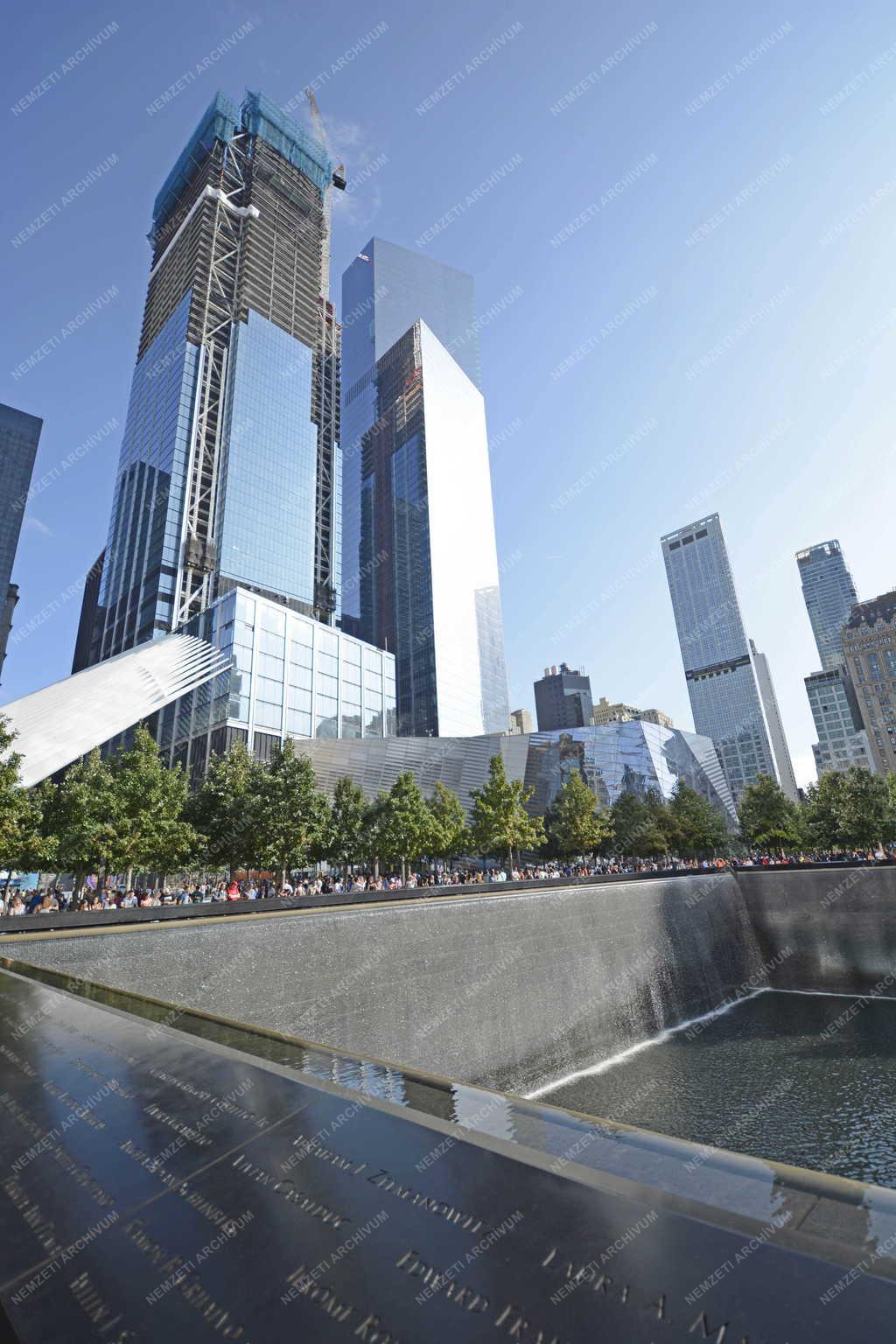 Városkép - New York - Szeptember 11. emlékmű