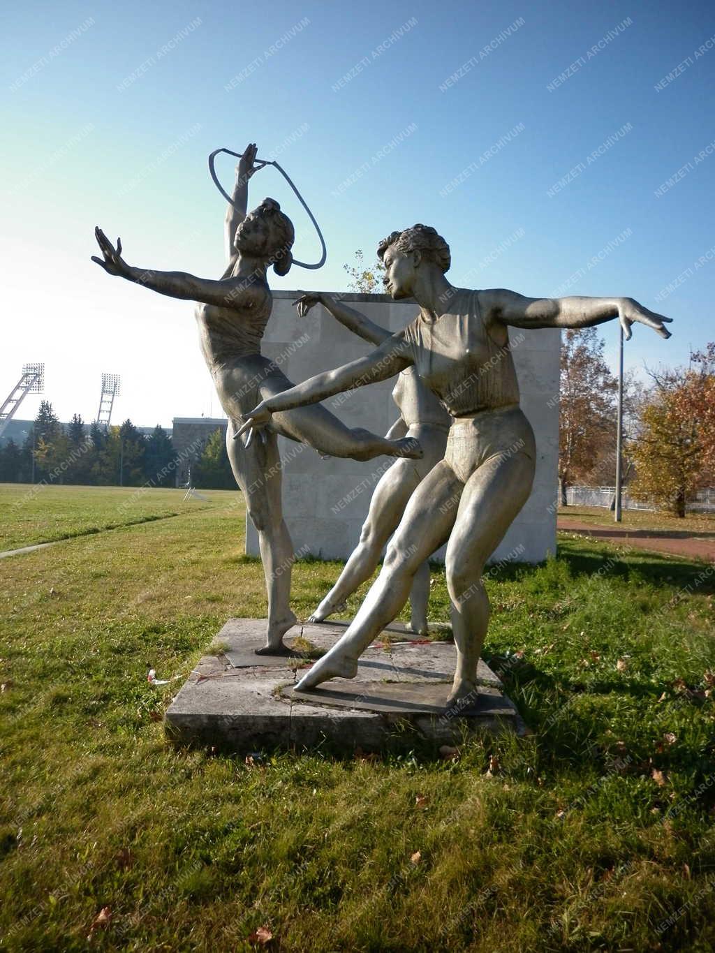 Budapest - Puskás Ferenc Stadion szoborpark