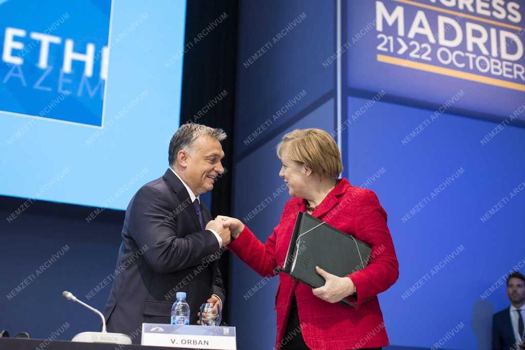 Orbán Viktor Madridban