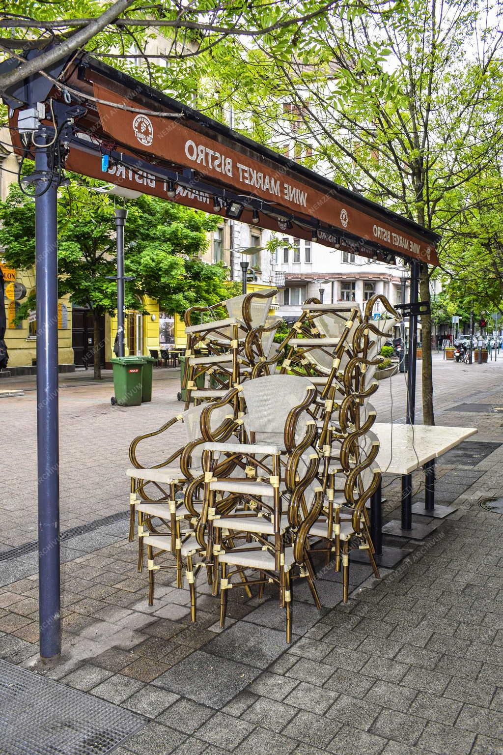 Városkép - Budapest - Sétáló utca