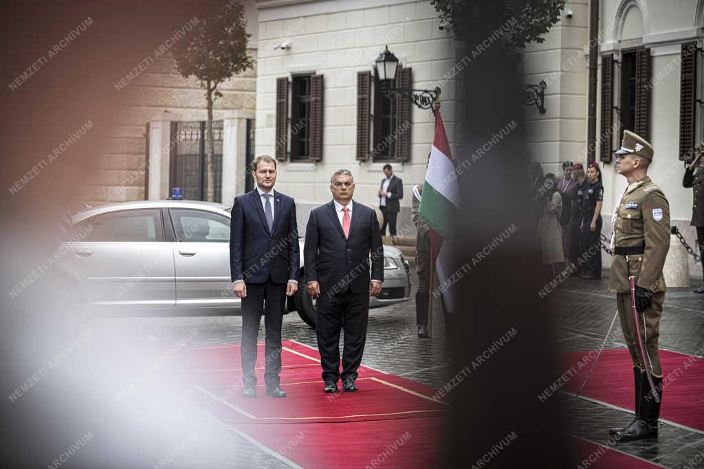 Orbán Viktor és Igor Matovic szlovák kormányfő találkozója