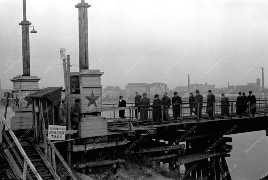 Közlekedés - Déli Összekötő vasúti híd teherpróbája