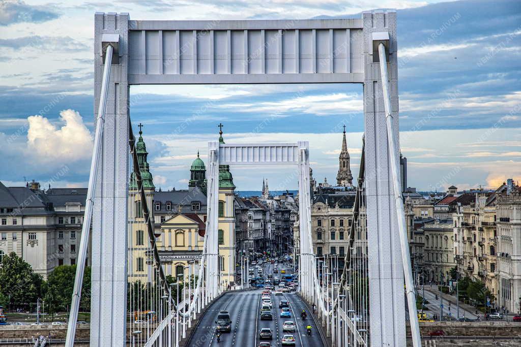 Városkép - Budapest - Erzsébet híd