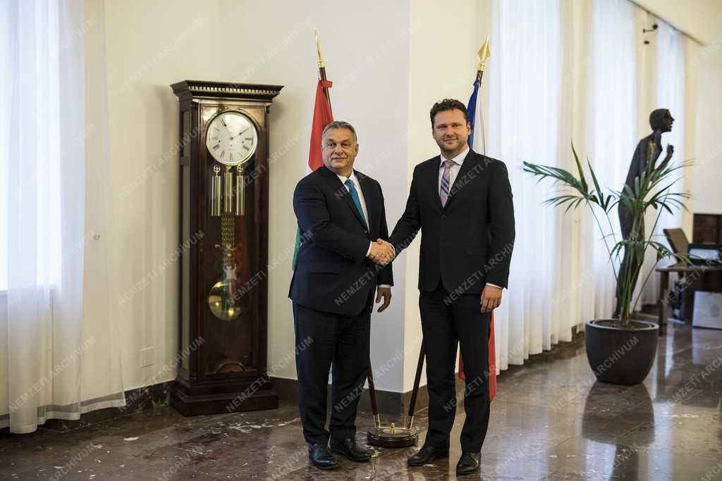 Orbán Viktor Prágában