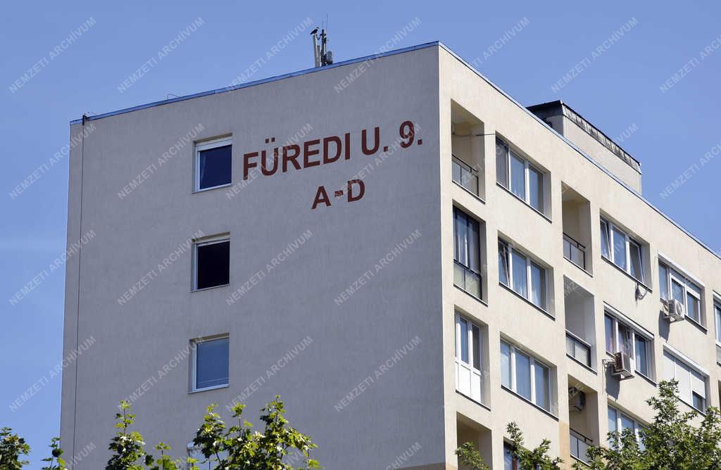 Városkép - Budapest - Füredi úti lakótelep