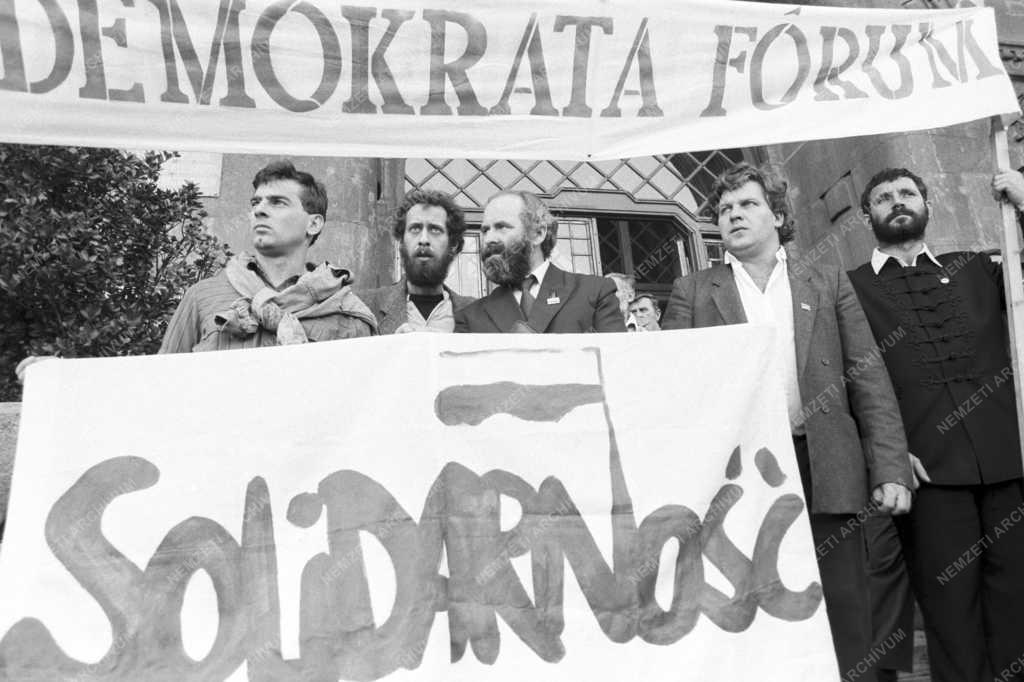 Október 23-ai megemlékezés Budapesten