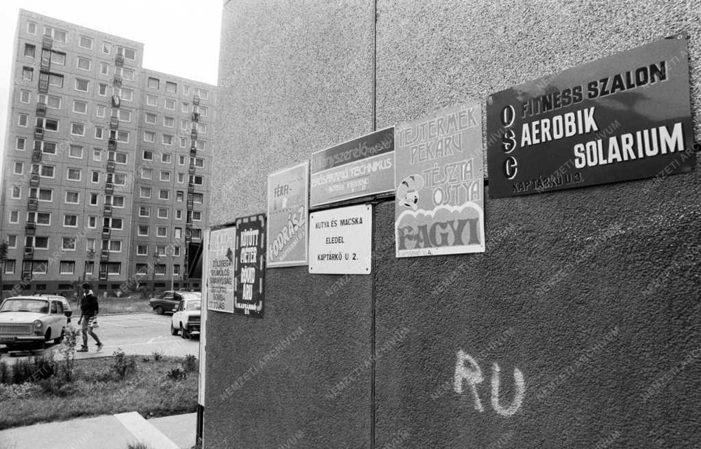 Városok - Gazdagréti lakótelep