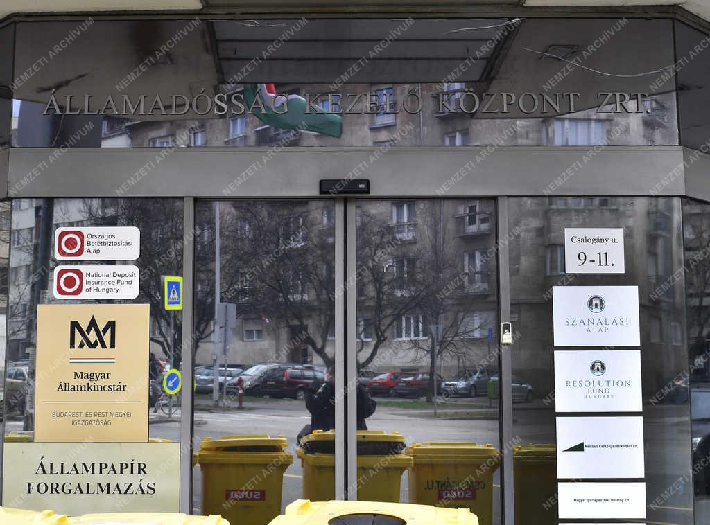 Városkép - Budapest - Államadósság Kezelő Központ