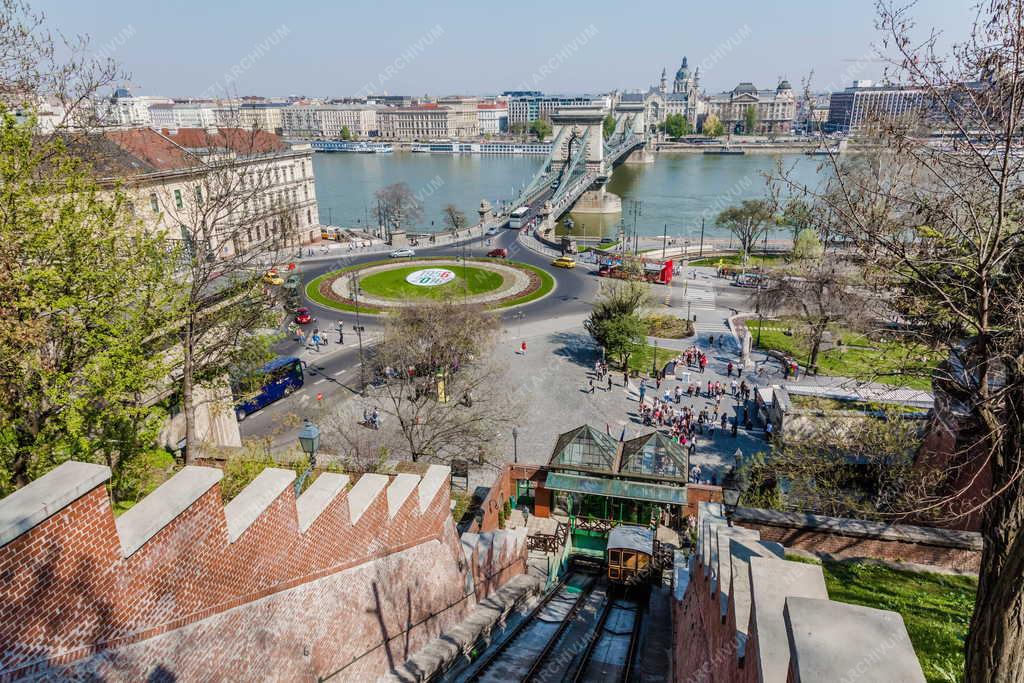 Városkép - Budapest - Budavári sikló