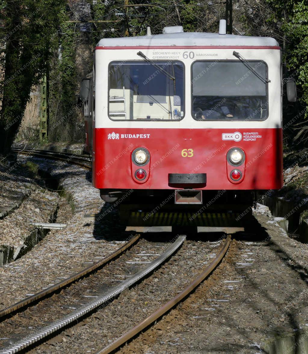 Közlekedés - Budapest - A Sváb-hegyi fogaskerekű