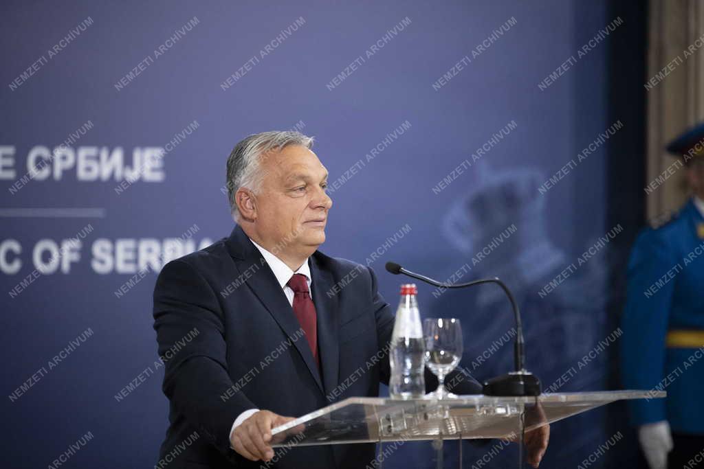 Orbán Viktor Szerbiában