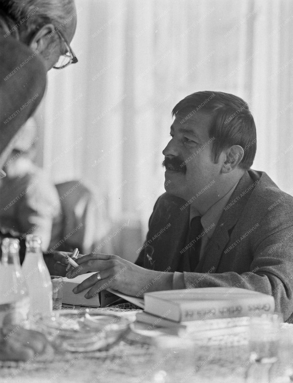 Kulturális kapcsolat - Günter Grass Budapesten