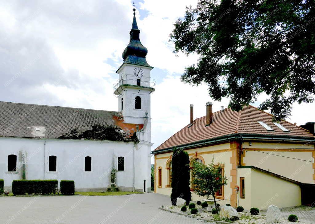 Település - Tállya - Református templom és parókia