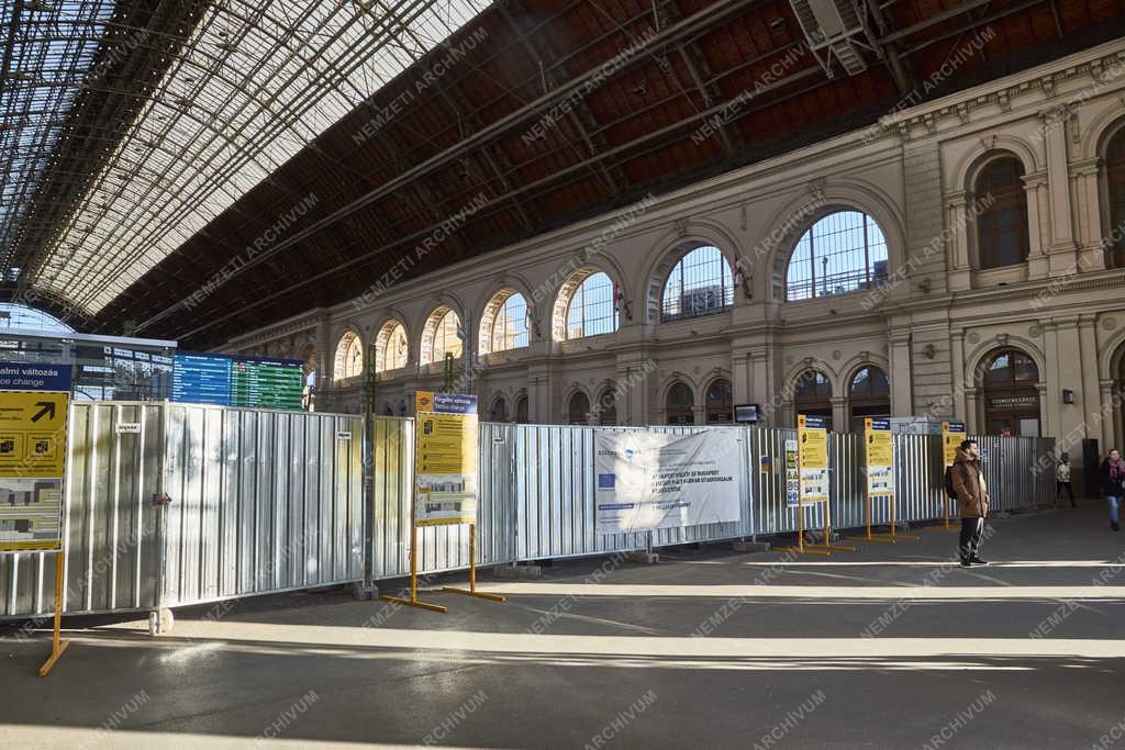 Közlekedés - Budapest - Új utascentrum épül a Keleti pályaudvaron