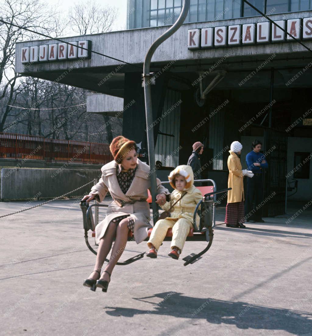 Közlekedés - Budapest - Zugligeti Libegő