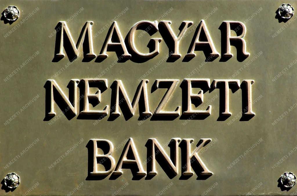 Pénzintézet - Budapest - A Magyar Nemzeti Bank 