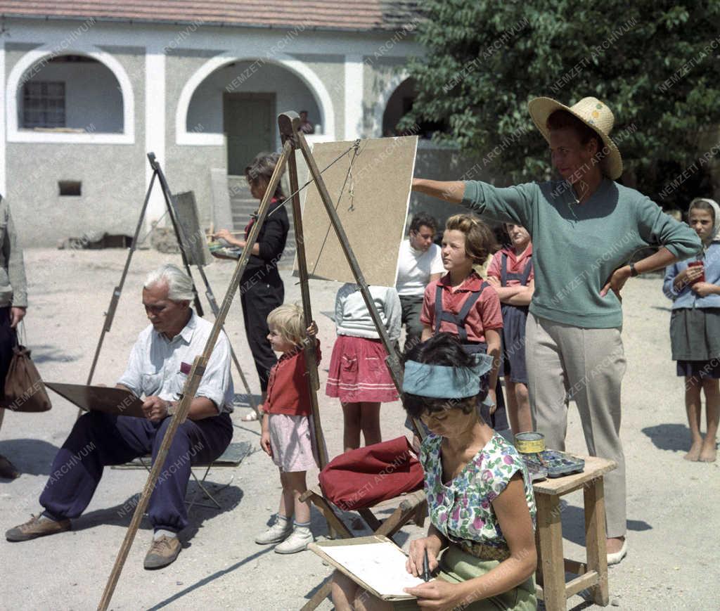 Kultúra - Oktatás -  Iparművészeti főiskolások nyári gyakorlata