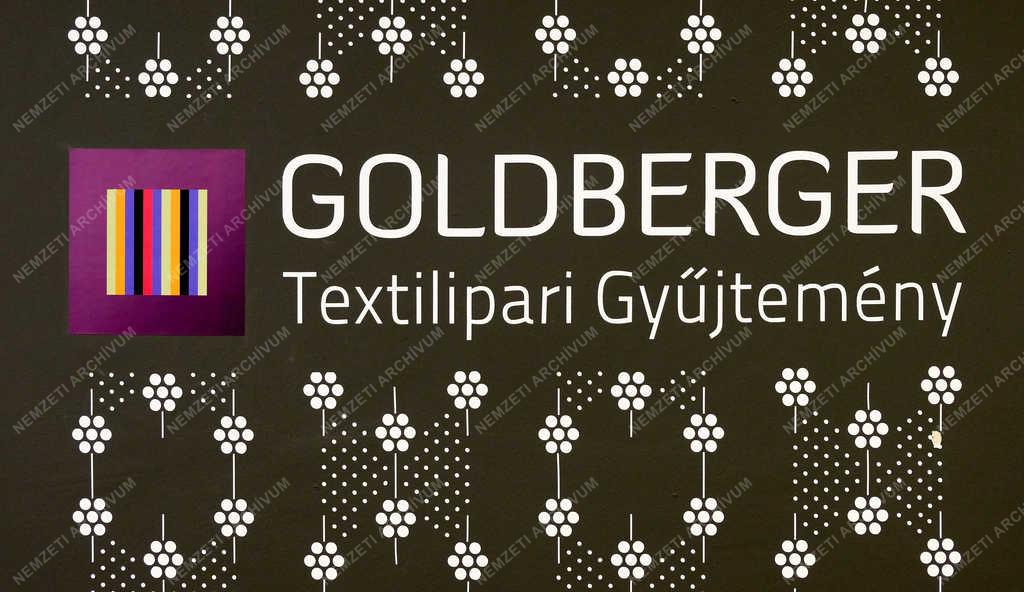 Ipartörténet - Budapest - Goldberger Textilipari Gyűjtemény 