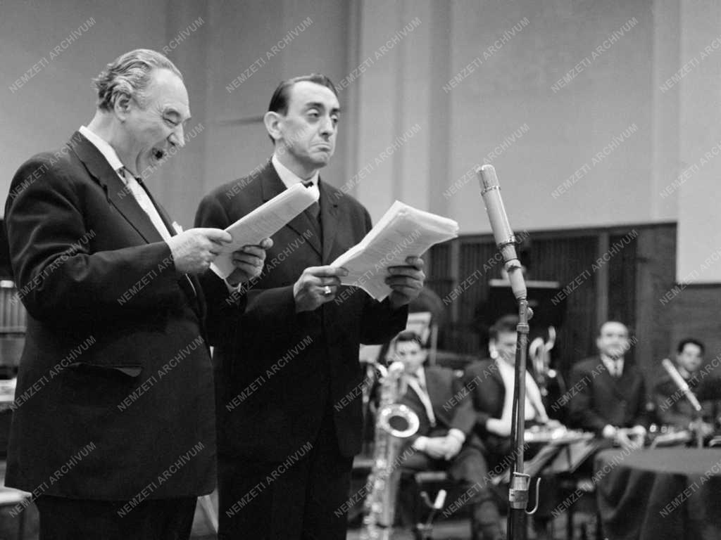 Kultúra - Rádió - A szilveszteri kabaréműsor felvétele