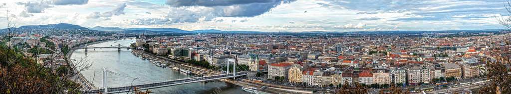 Városkép - Budapest - Látkép a Gellért-hegyről
