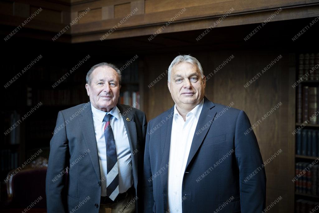 Orbán Viktor a Professzorok Batthyány Köre elnökét fogadta 