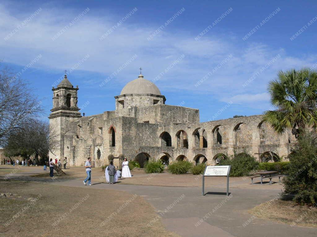 Táj, város - Mission San José - San Antonio - Texas