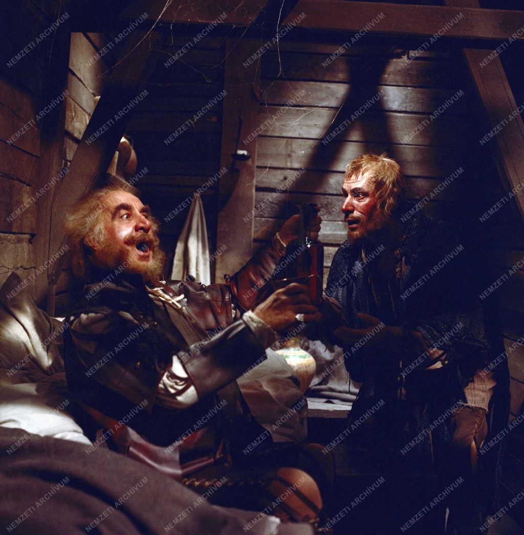 Kultúra - Film - Falstaff című tv film forgatása 