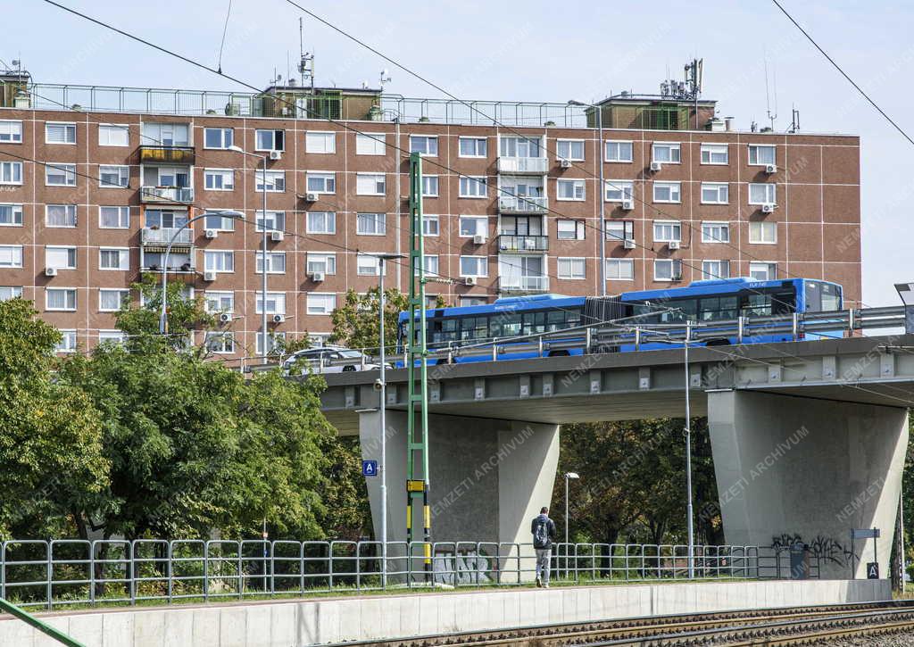 Városkép - Budapest - Csömöri úti felüljáró