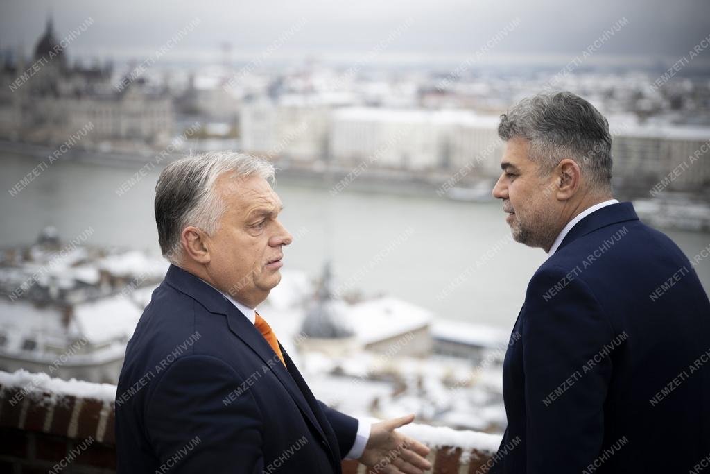 Orbán Viktor a román miniszterelnökkel tárgyalt