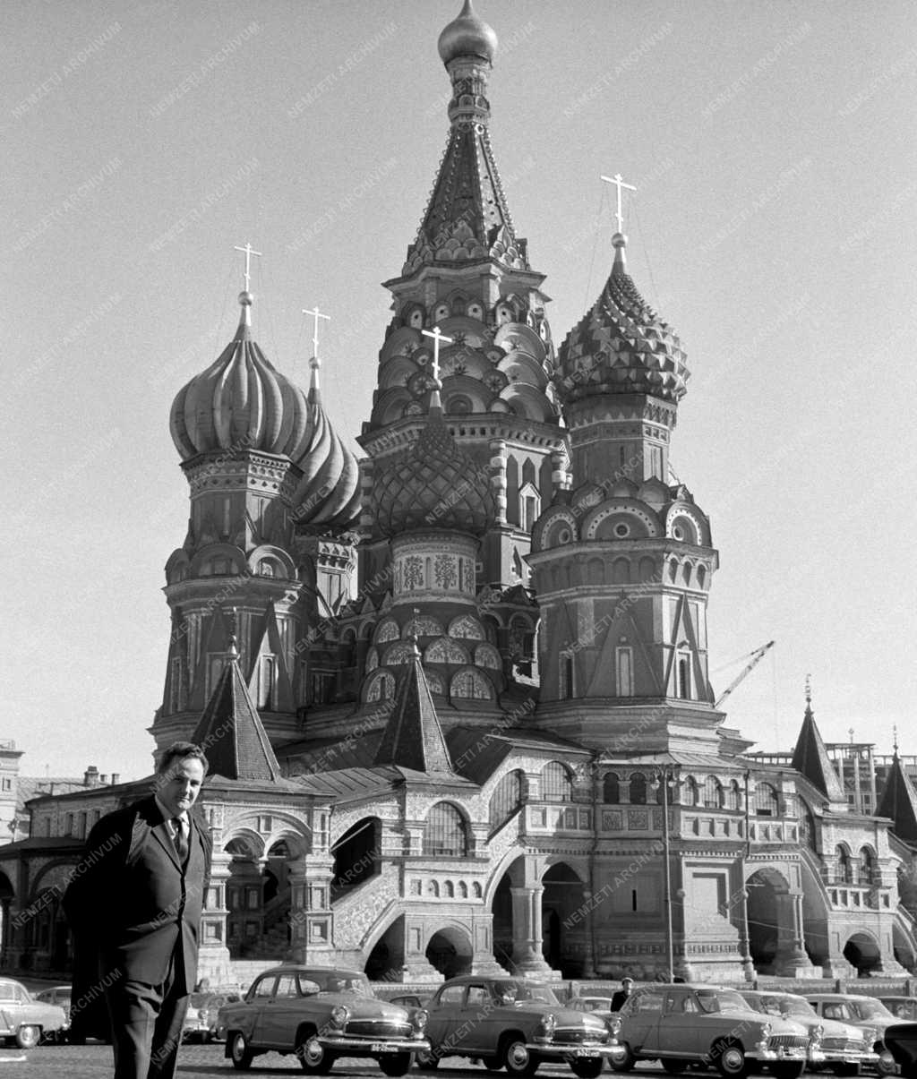 Városkép - Szovjetunió - Moszkva - Vörös tér 