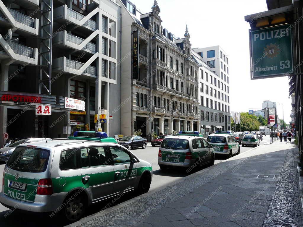Berlin - Rendőrautók 