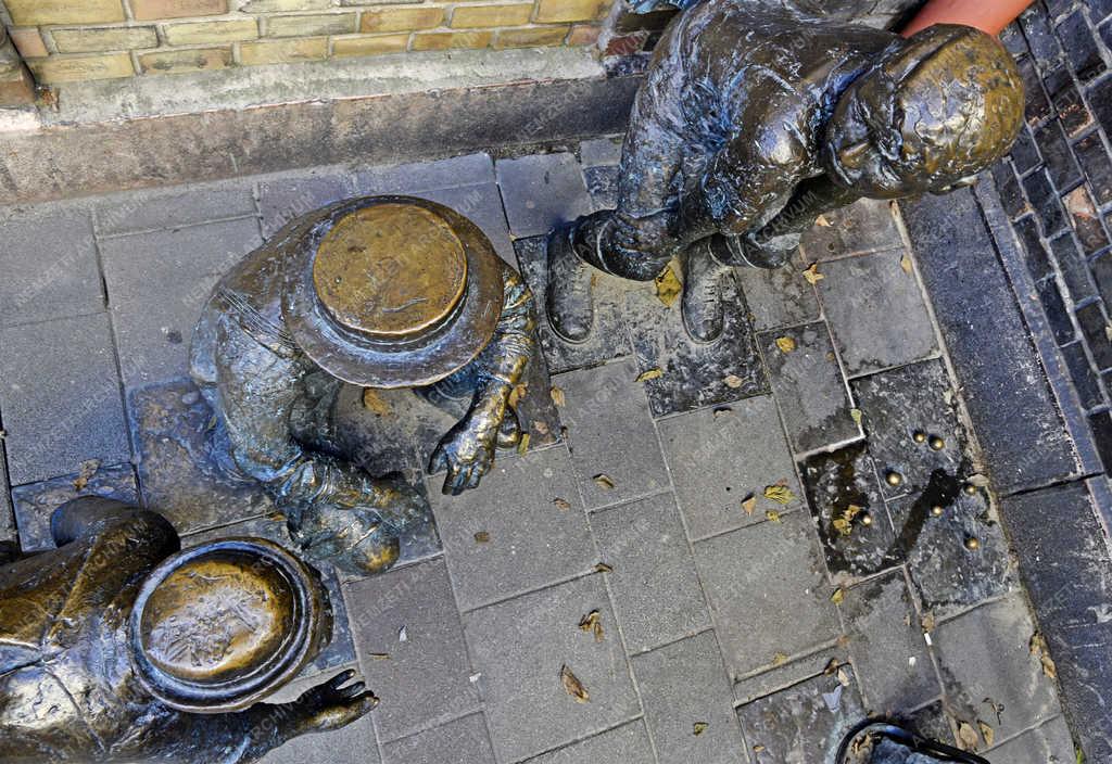 Köztéri szobor - Budapest - Pál utcai fiúk