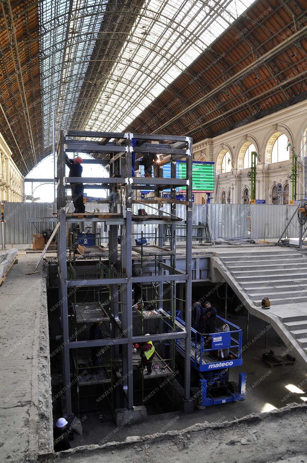 Közlekedés - Budapest - Új utascentrum épül a Keleti pályaudvaron