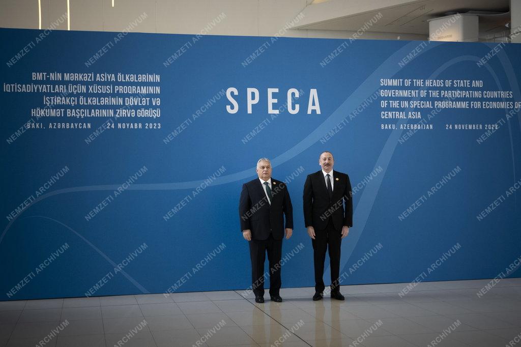 Orbán Viktor Azerbajdzsánban